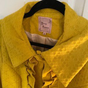 Young Essence Yellow Dress Coat